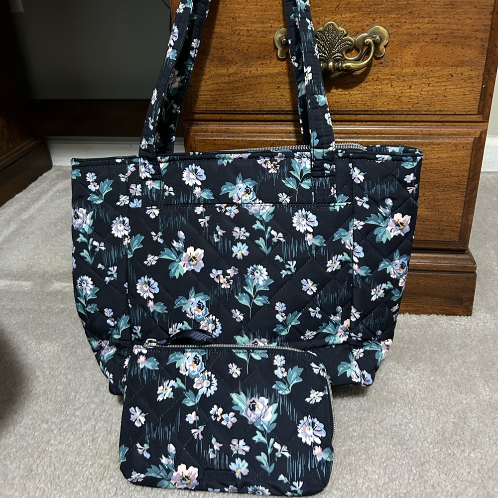 EUC Vera Bradley Twill & wallet